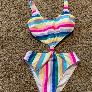 Cutout swimsuit